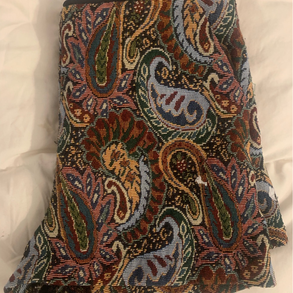 High wasted paisley shorts